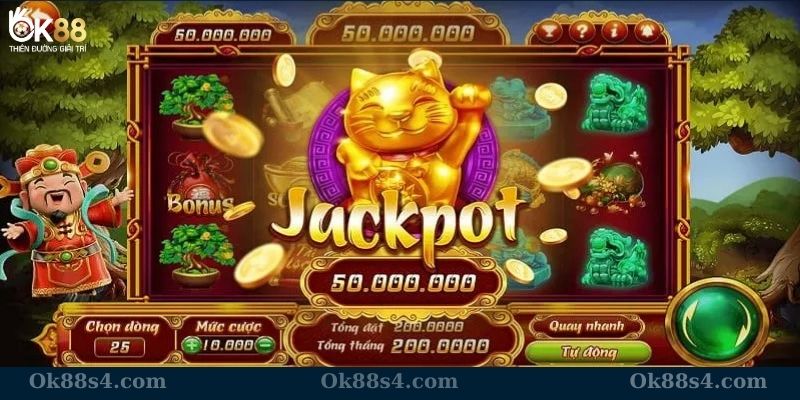 Nổ Hũ Thần Tài giá trị jackpot siêu to